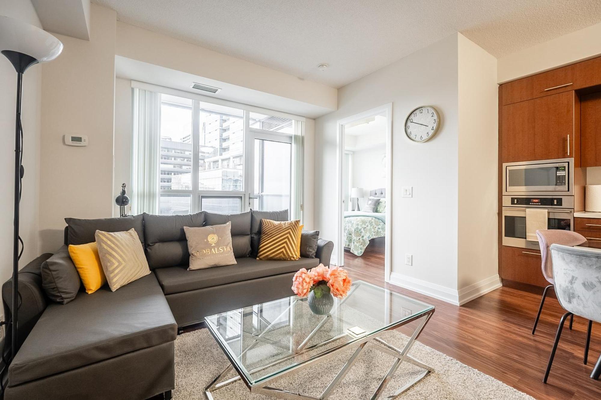 Globalstay Modern Apartments In North York Skyscraper Toronto Buitenkant foto