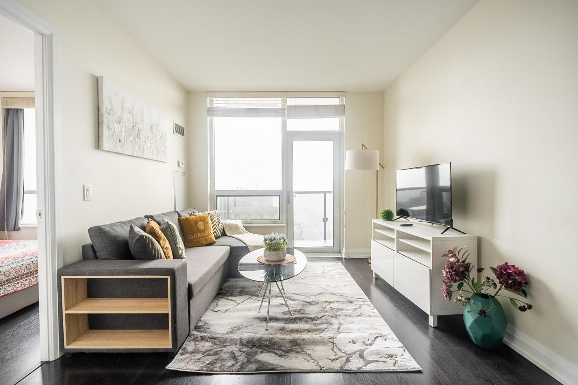 Globalstay Modern Apartments In North York Skyscraper Toronto Buitenkant foto