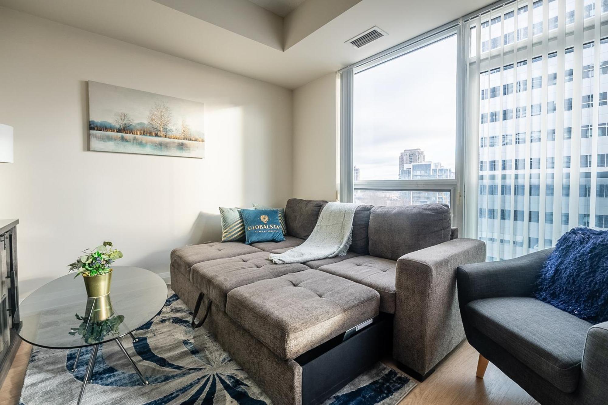Globalstay Modern Apartments In North York Skyscraper Toronto Buitenkant foto