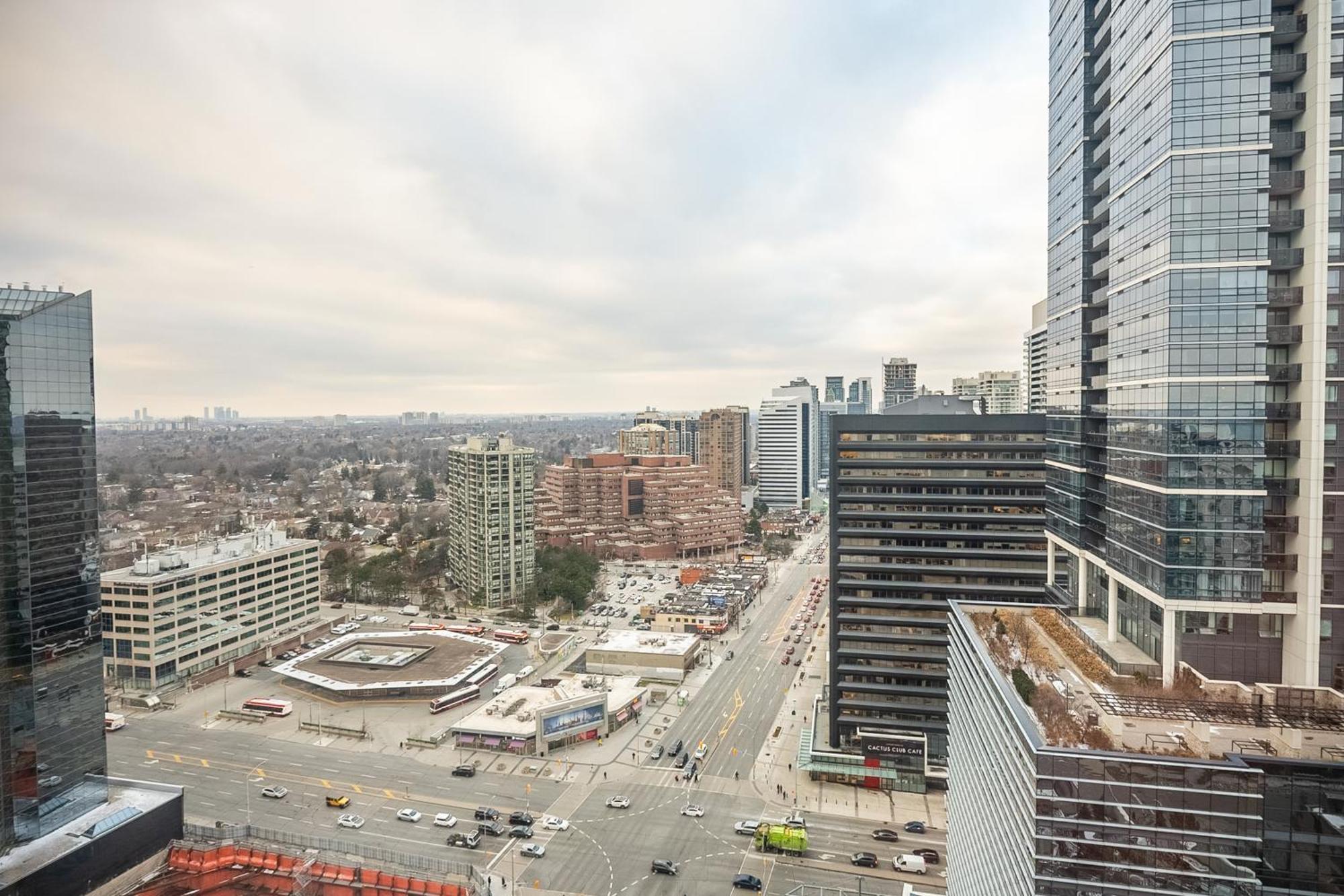 Globalstay Modern Apartments In North York Skyscraper Toronto Buitenkant foto