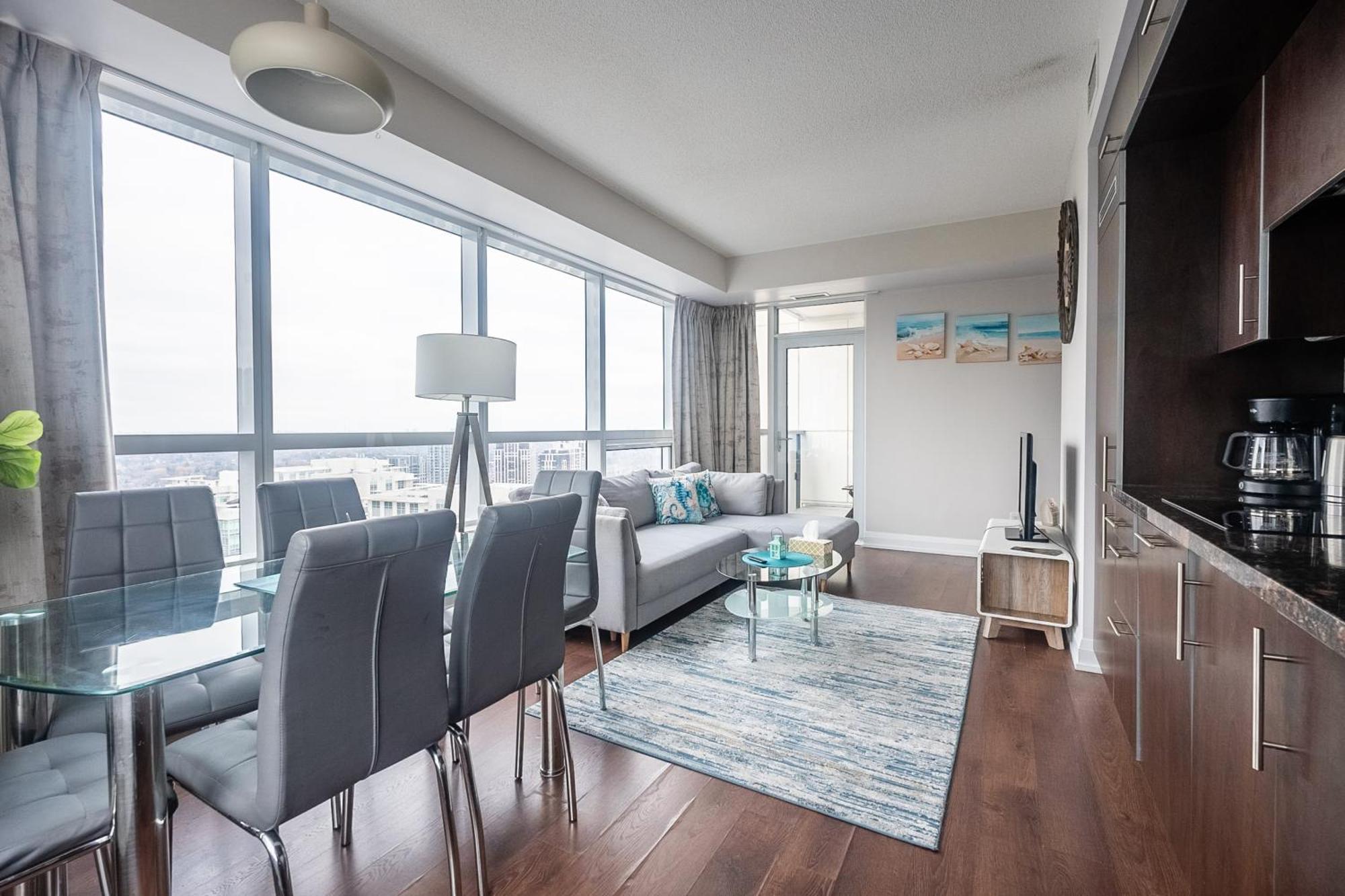Globalstay Modern Apartments In North York Skyscraper Toronto Buitenkant foto