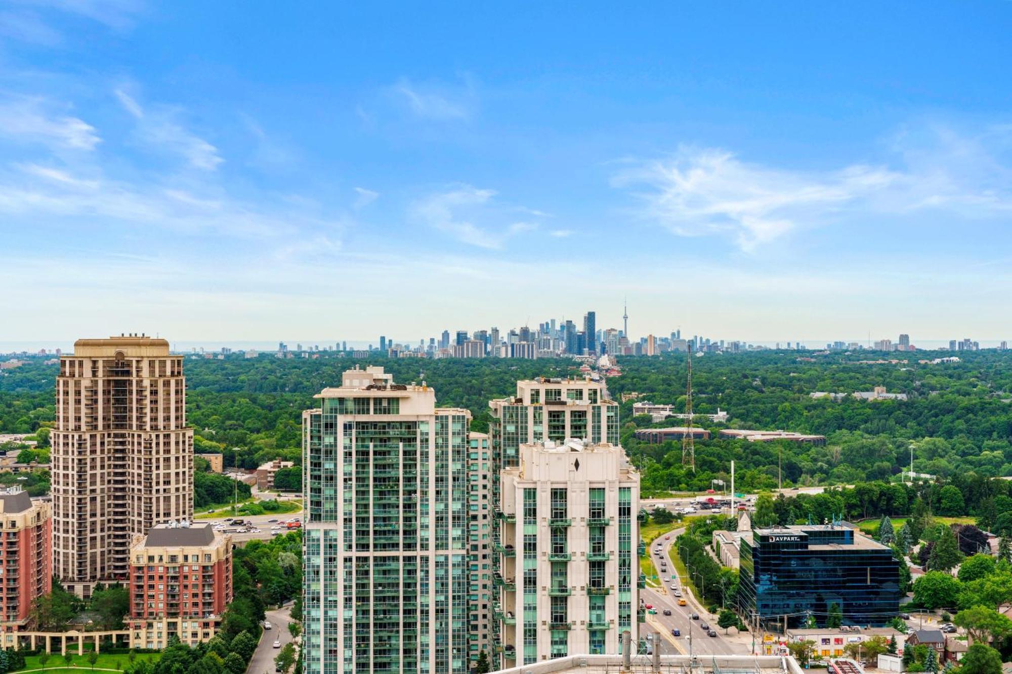 Globalstay Modern Apartments In North York Skyscraper Toronto Buitenkant foto