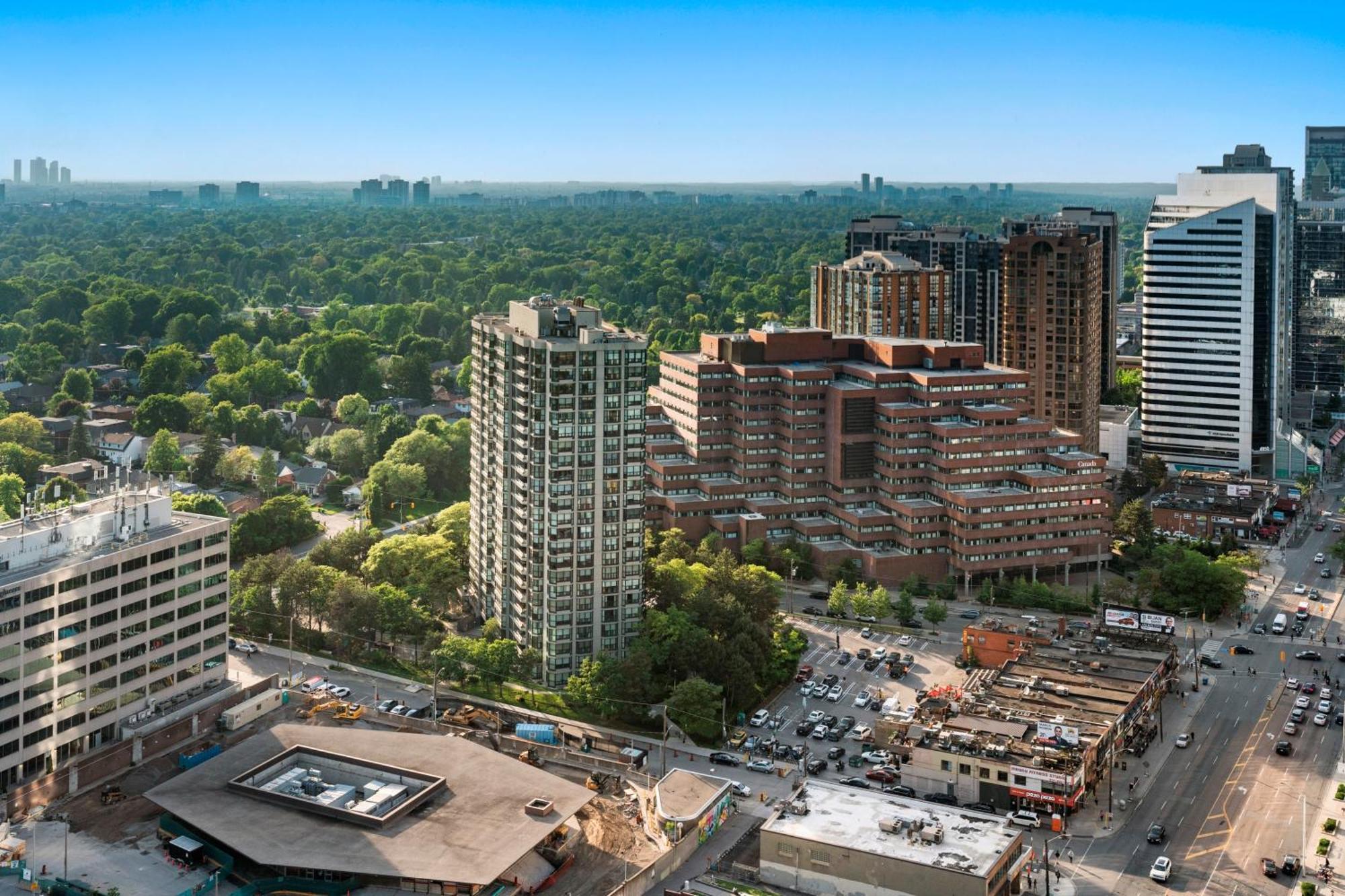 Globalstay Modern Apartments In North York Skyscraper Toronto Buitenkant foto