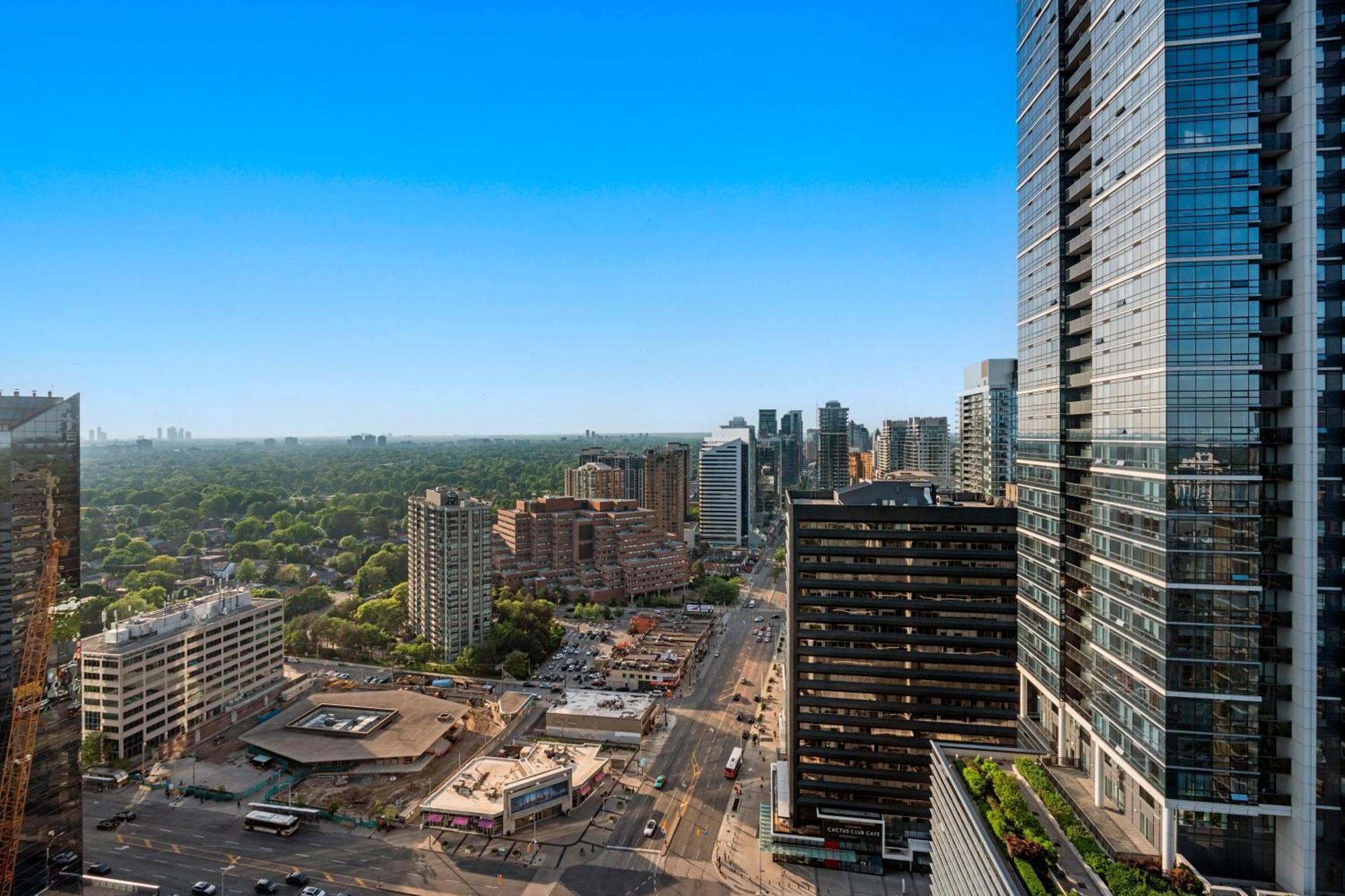 Globalstay Modern Apartments In North York Skyscraper Toronto Buitenkant foto