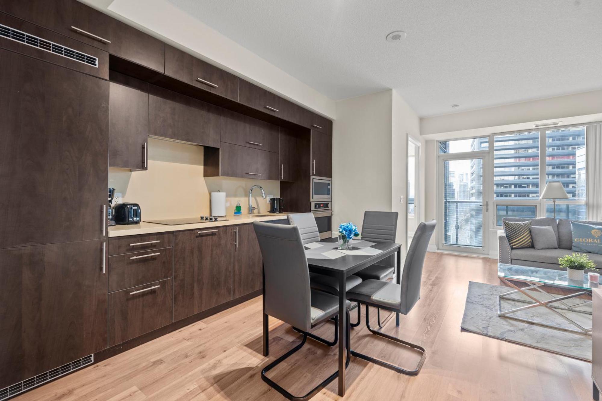 Globalstay Modern Apartments In North York Skyscraper Toronto Buitenkant foto